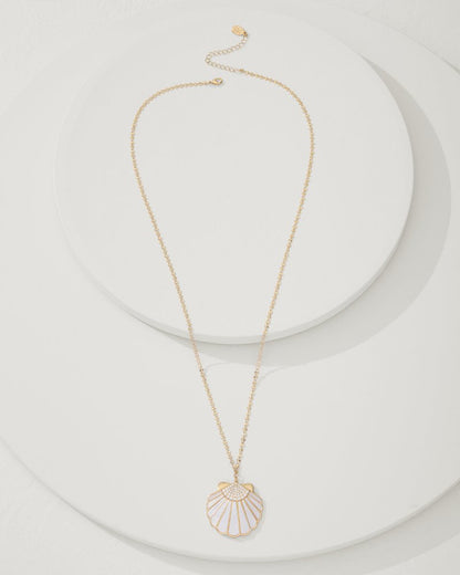 Moments in Paradise Mother of Pearl and Shell Pendant Necklace - Tommy Bahama Women