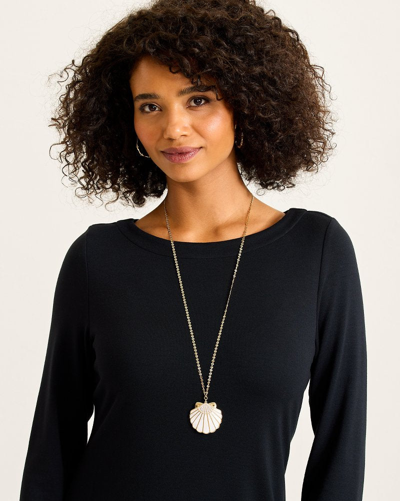 Moments in Paradise Mother of Pearl and Shell Pendant Necklace - Tommy Bahama Women