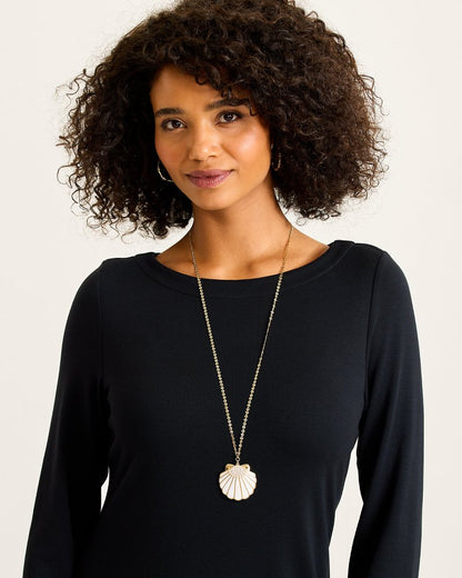 Moments in Paradise Mother of Pearl and Shell Pendant Necklace - Tommy Bahama Women