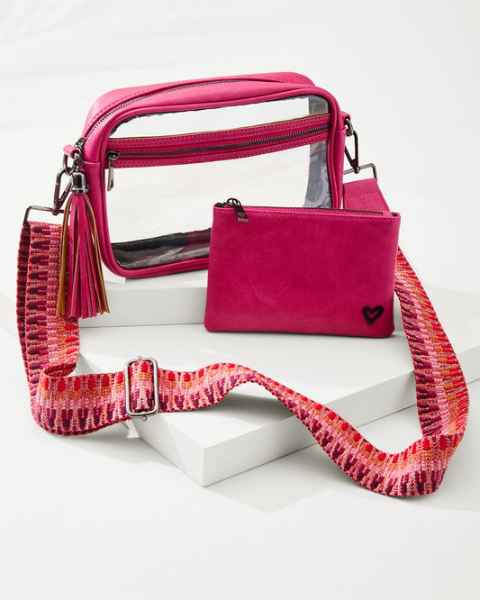 Clear Crossbody Stadium Handbag - Tommy Bahama Women