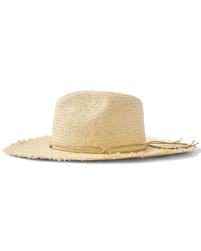 Packable Fringed Continental Hat - Tommy Bahama Women
