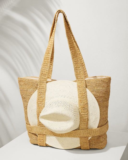 Raffia Traveler Tote - Tommy Bahama Women|Beach & Home