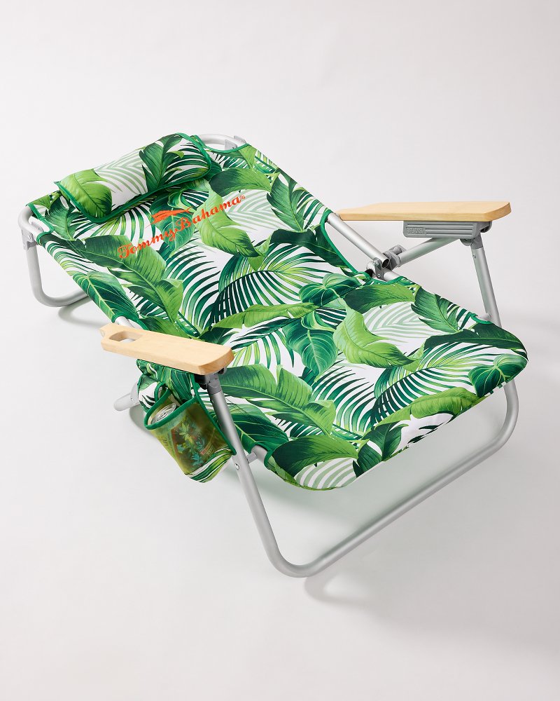 Tommy Bahama Tropical Fronds Deluxe Backpack Beach Chair - Tommy Bahama Beach & Home