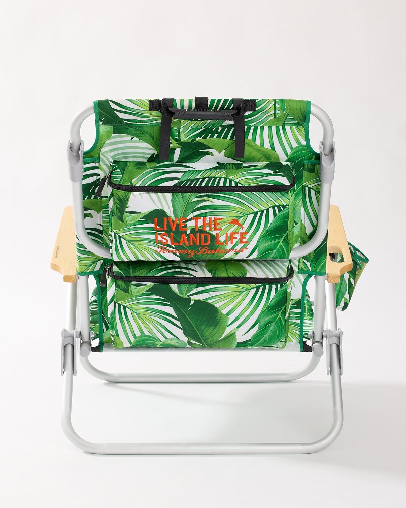 Tommy Bahama Tropical Fronds Deluxe Backpack Beach Chair - Tommy Bahama Beach & Home