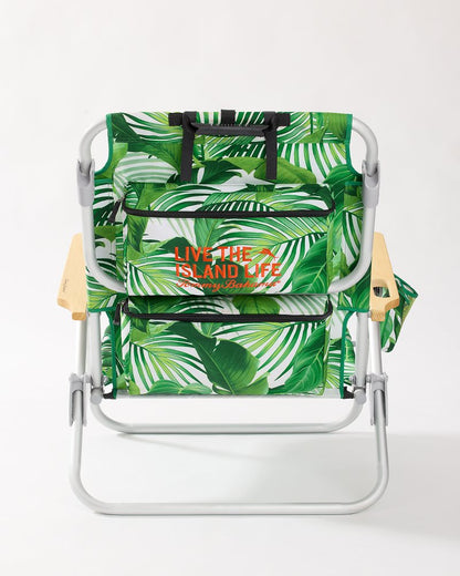 Tommy Bahama Tropical Fronds Deluxe Backpack Beach Chair - Tommy Bahama Beach & Home