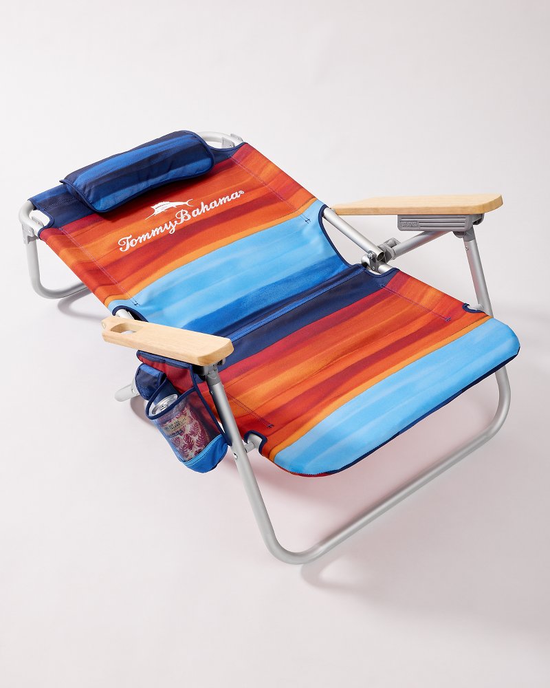 Tommy Bahama Sunset Stripe Deluxe Backpack Beach Chair - Tommy Bahama Beach & Home