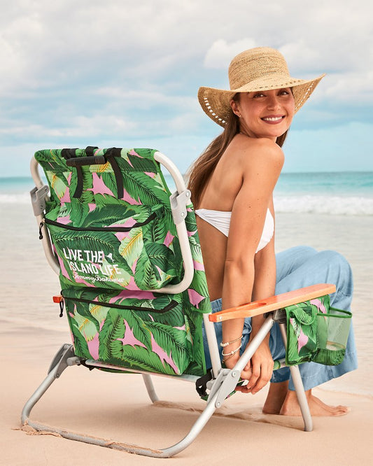 Tommy Bahama Swaying Fronds Deluxe Backpack Beach Chair - Tommy Bahama Beach & Home