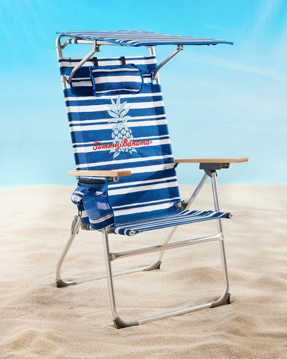 Tommy Bahama Pineapple Stripe Highboy Chair with Shade - Tommy Bahama Beach & Home