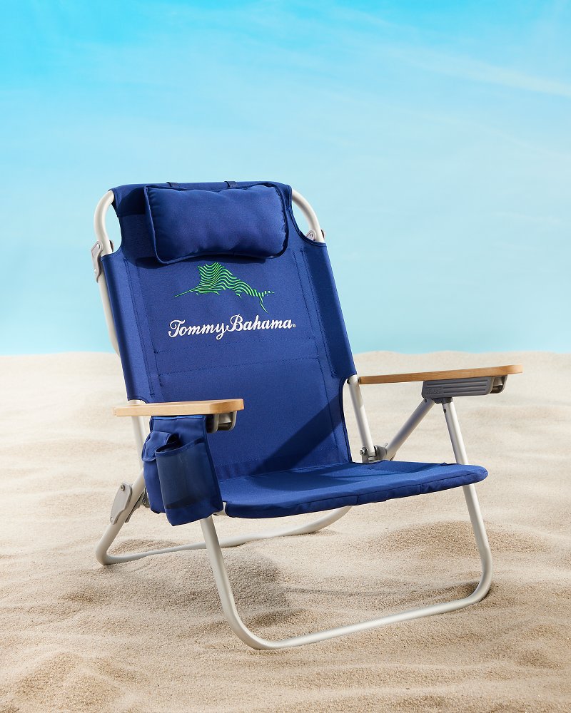 Tommy Bahama Wavy Marlin Deluxe Backpack Beach Chair - Tommy Bahama Beach & Home