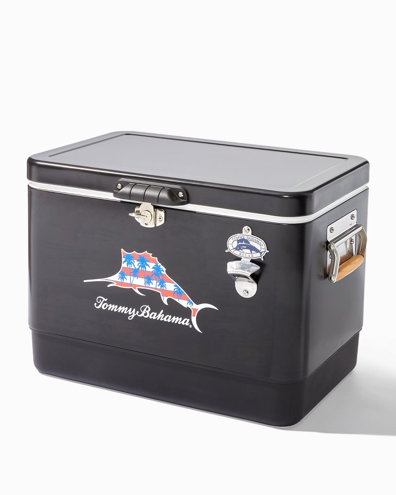 Palm Marlin Black 54-Quart Cooler - Tommy Bahama Beach & Home