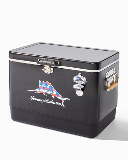 Palm Marlin Black 54-Quart Cooler - Tommy Bahama Beach & Home