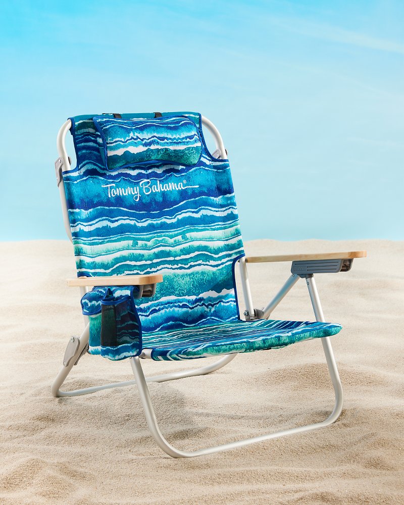 Tommy Bahama Malachite Print Deluxe Backpack Beach Chair - Tommy Bahama Beach & Home