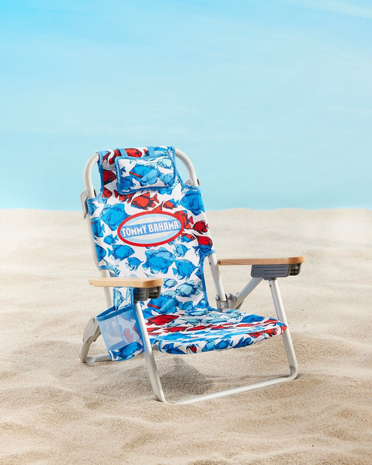 Tommy Bahama School of Fish Kids' Backpack Beach Chair - Tommy Bahama Beach & Home