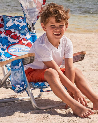 Tommy Bahama School of Fish Kids' Backpack Beach Chair - Tommy Bahama Beach & Home