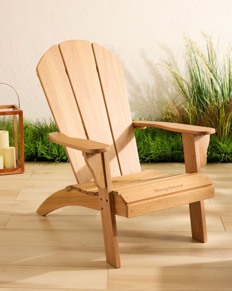 Tommy Bahama All-Season Natural Wood Adirondack Chair - Tommy Bahama Beach & Home