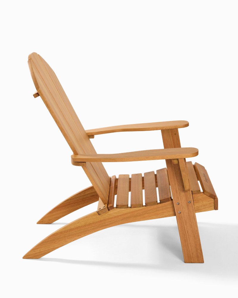 Tommy Bahama All-Season Natural Wood Adirondack Chair - Tommy Bahama Beach & Home