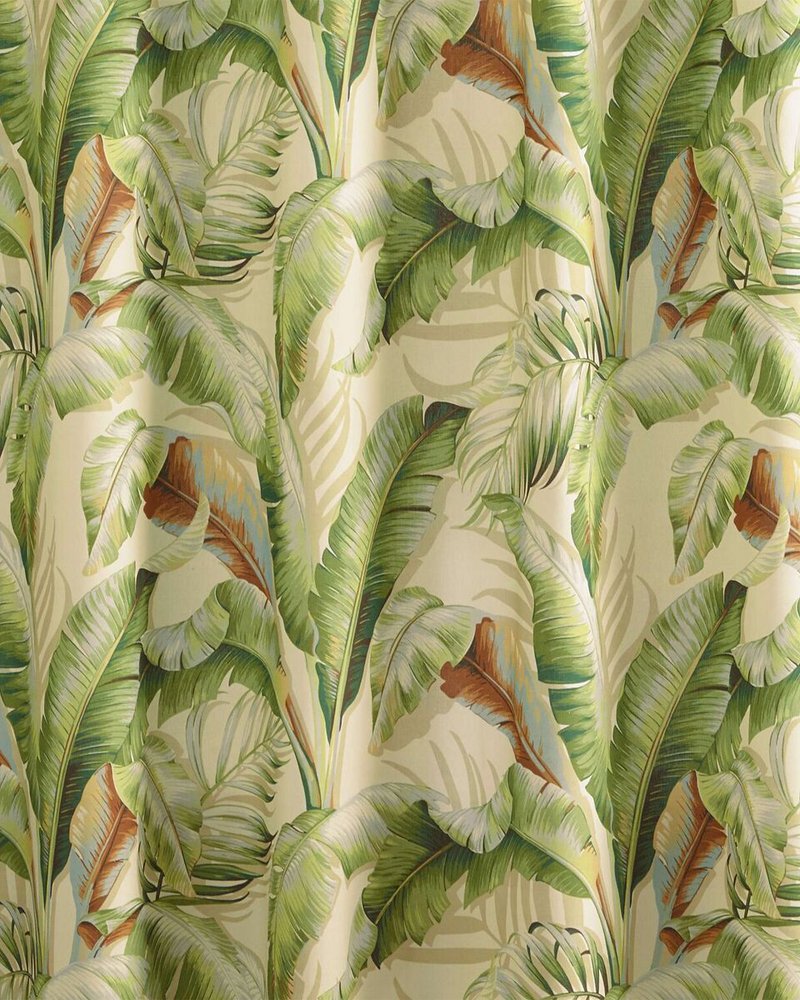 Palmiers Medium Green Shower Curtain - Tommy Bahama Beach & Home