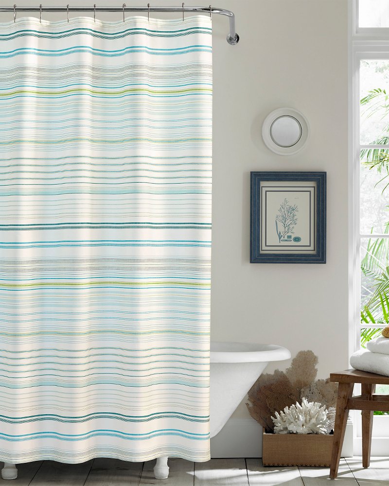 La Scala Breezer Shower Curtain - Tommy Bahama Beach & Home