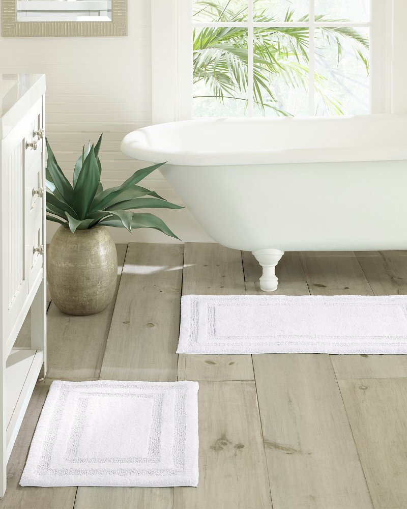 White Isla Bath Rug Set of 2 - Tommy Bahama Beach & Home