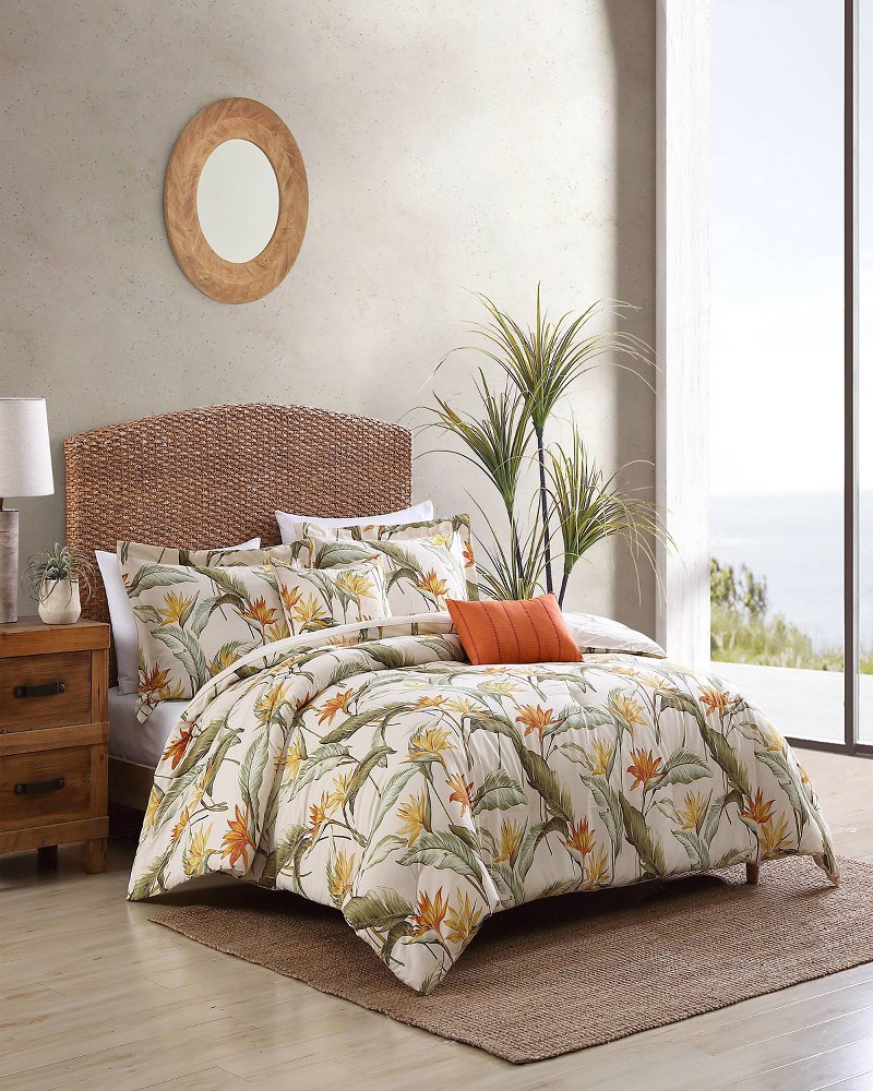 Birds of Paradise 5-Piece King Comforter Set - Tommy Bahama Beach & Home