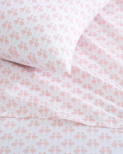 Flamingle 4-Piece Queen Sheet Set - Tommy Bahama Beach & Home