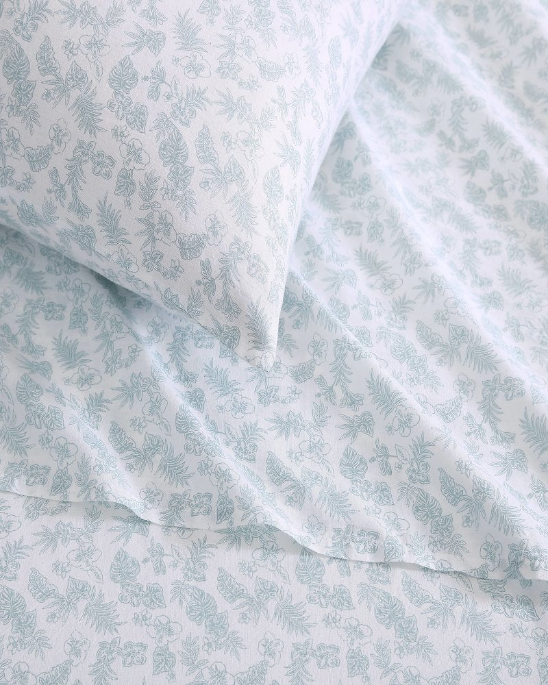 Hibiscus Bloom 4-Piece Queen Sheet Set - Tommy Bahama Beach & Home