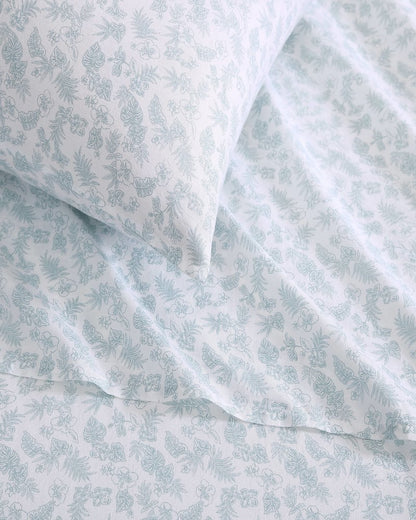 Hibiscus Bloom 4-Piece Queen Sheet Set - Tommy Bahama Beach & Home
