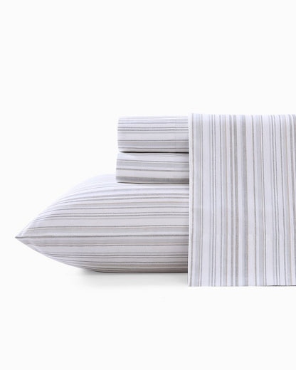 Kahanu Stripe 4-Piece King Sheet Set - Tommy Bahama Beach & Home