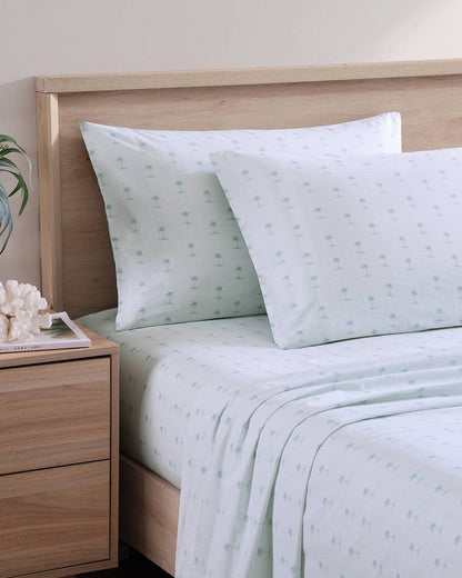 Kew Palms 4-Piece Queen Sheet Set - Tommy Bahama Beach & Home