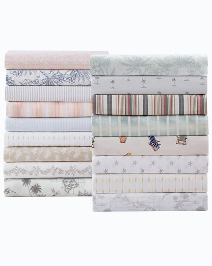 Lovely Palms 4-Piece Queen Sheet Set - Tommy Bahama Beach & Home