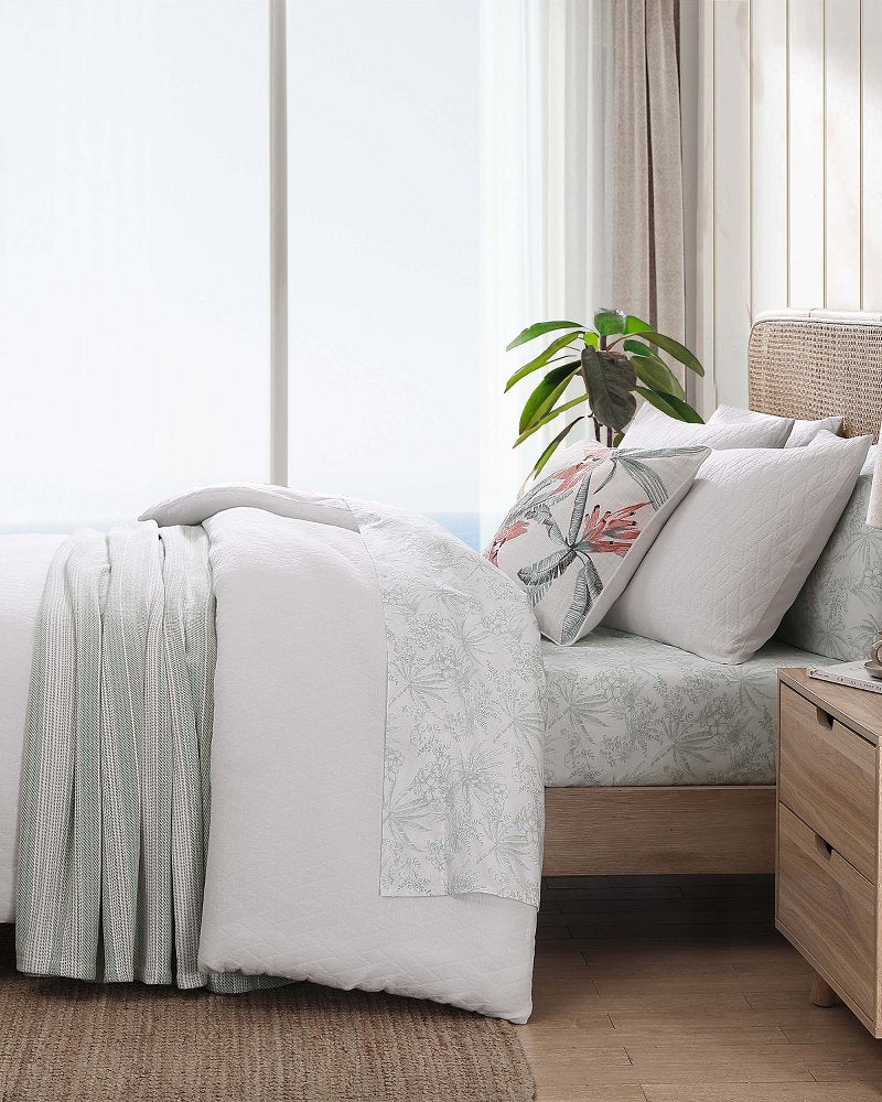 Wicker Woven 3-Piece King Comforter Set - Tommy Bahama Beach & Home