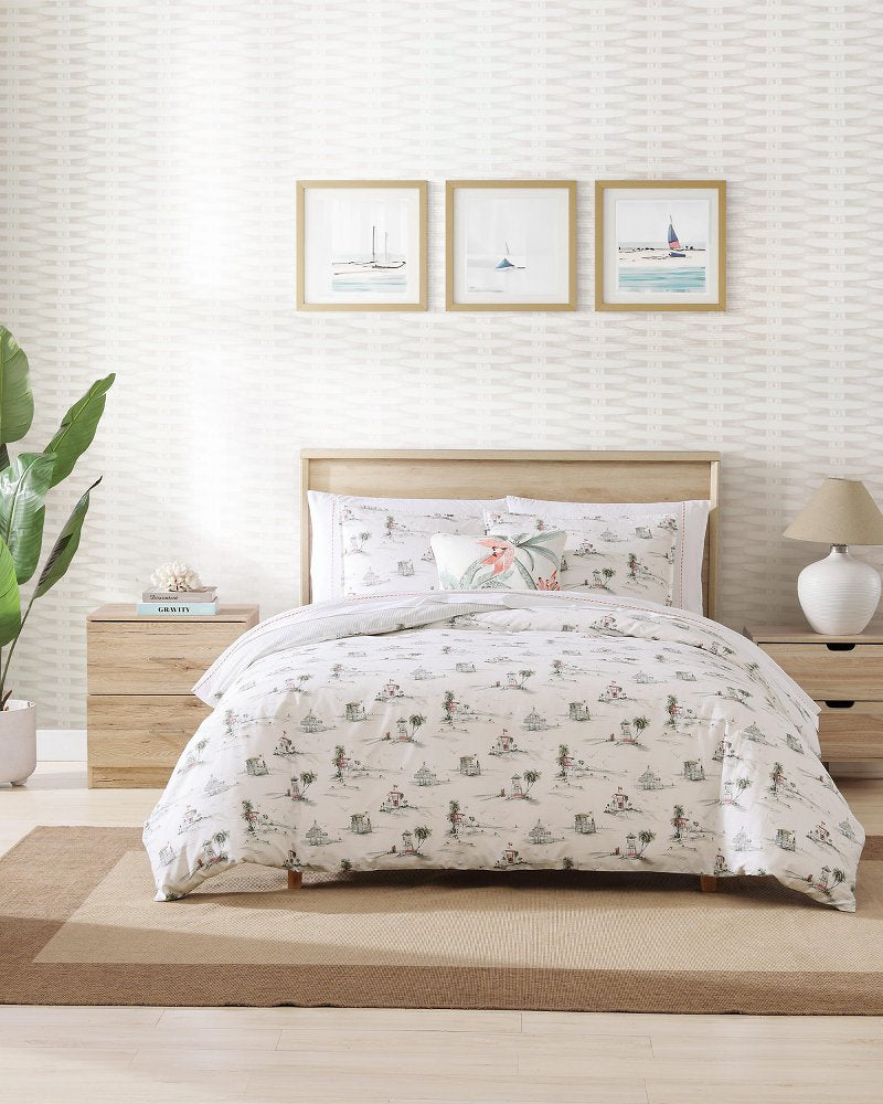 Beach Club 3-Piece Full/Queen Comforter Set - Tommy Bahama Beach & Home