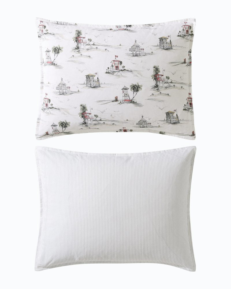 Beach Club 3-Piece Full/Queen Comforter Set - Tommy Bahama Beach & Home
