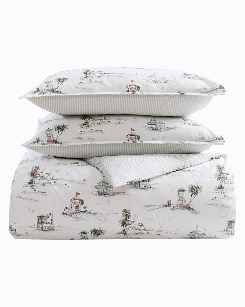 Beach Club 3-Piece King Comforter Set - Tommy Bahama Beach & Home