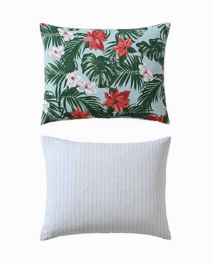 Festive Palms Reversible Full/Queen 3-Piece Comforter Set - Tommy Bahama Beach & Home