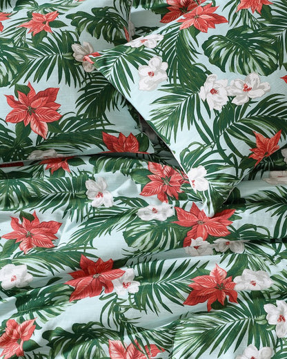 Festive Palms Reversible King 3-Piece Comforter Set - Tommy Bahama Beach & Home