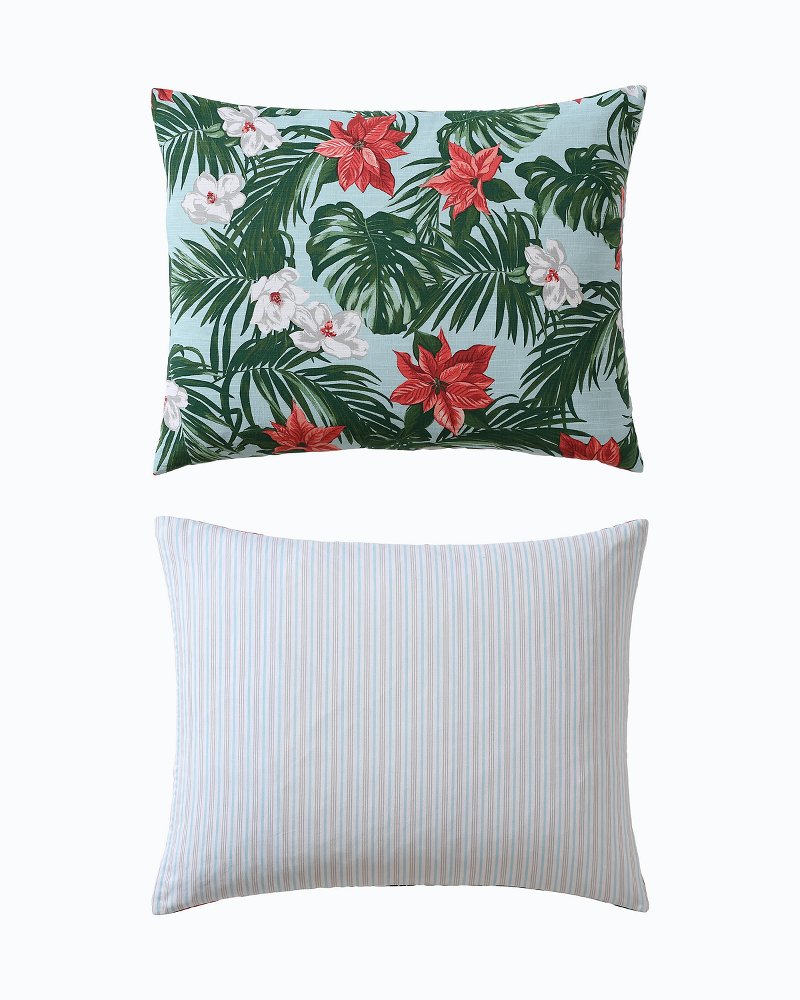 Festive Palms Reversible King 3-Piece Comforter Set - Tommy Bahama Beach & Home