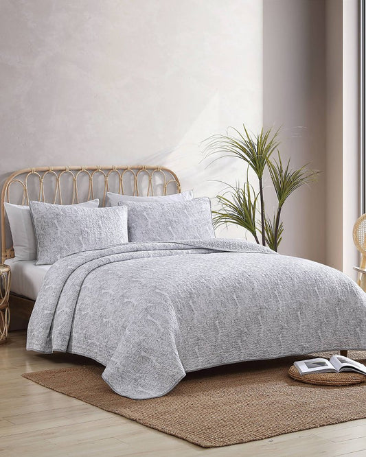 Water Leaves 2-Piece Twin Quilt Set - Tommy Bahama Beach & Home