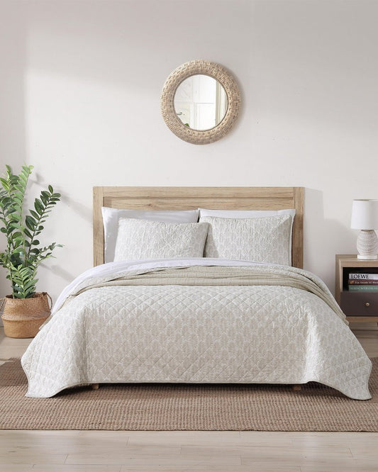 Bahama Fronds Reversible 2-Piece Twin Quilt Set - Tommy Bahama Beach & Home