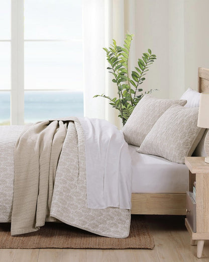 Bahama Fronds Reversible 2-Piece Twin Quilt Set - Tommy Bahama Beach & Home