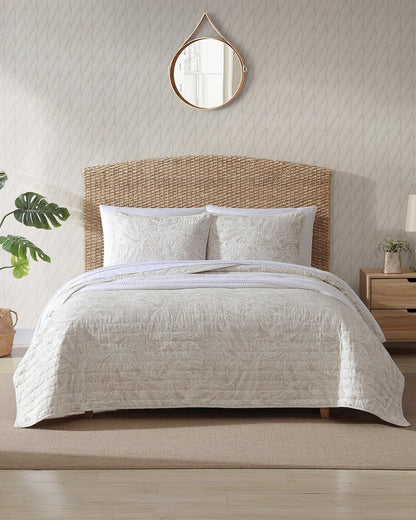 Ocean Deep Reversible 2-Piece Twin Quilt Set - Tommy Bahama Beach & Home