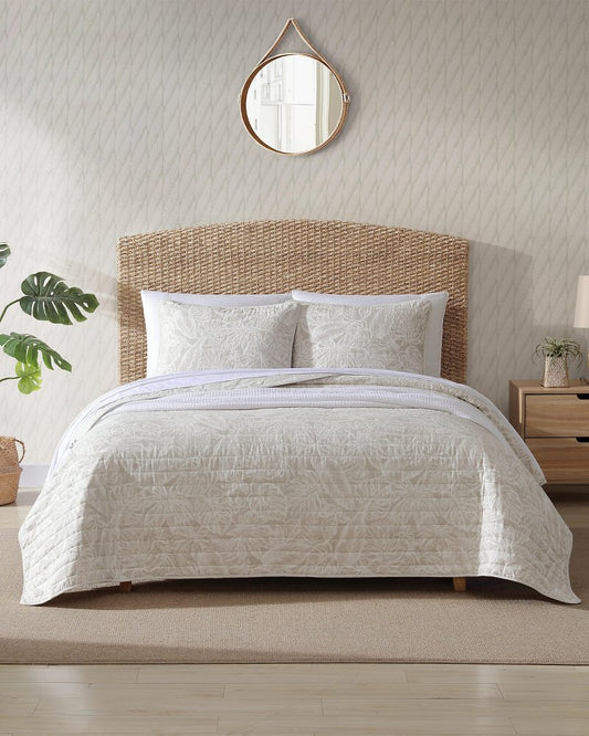 Ocean Deep Reversible 3-Piece Full/Queen Quilt Set - Tommy Bahama Beach & Home