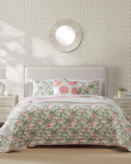 Acapulco Palms Reversible 2-Piece Twin Quilt Set - Tommy Bahama Beach & Home