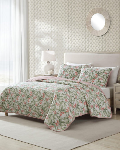 Acapulco Palms Reversible 2-Piece Twin Quilt Set - Tommy Bahama Beach & Home