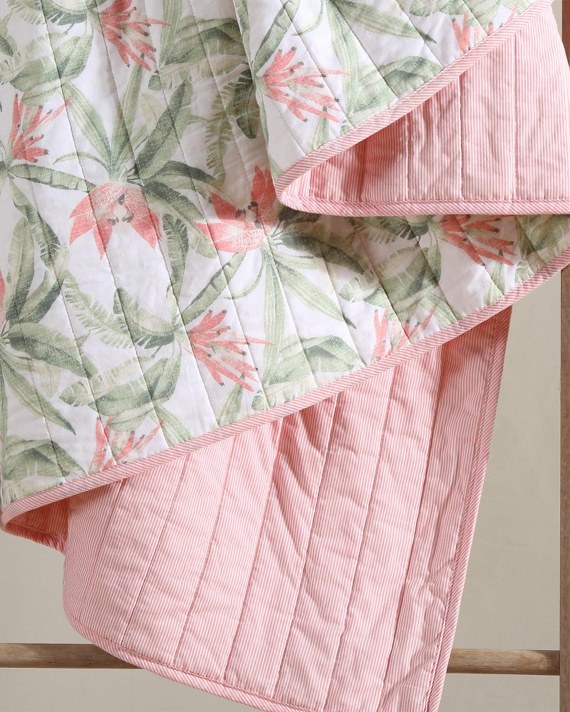 Acapulco Palms Reversible 2-Piece Twin Quilt Set - Tommy Bahama Beach & Home