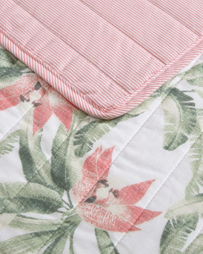 Acapulco Palms Reversible 2-Piece Twin Quilt Set - Tommy Bahama Beach & Home