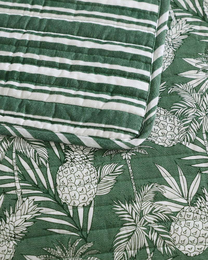 Pineapple Venture 3-Piece Full/Queen Quilt Set - Tommy Bahama Beach & Home