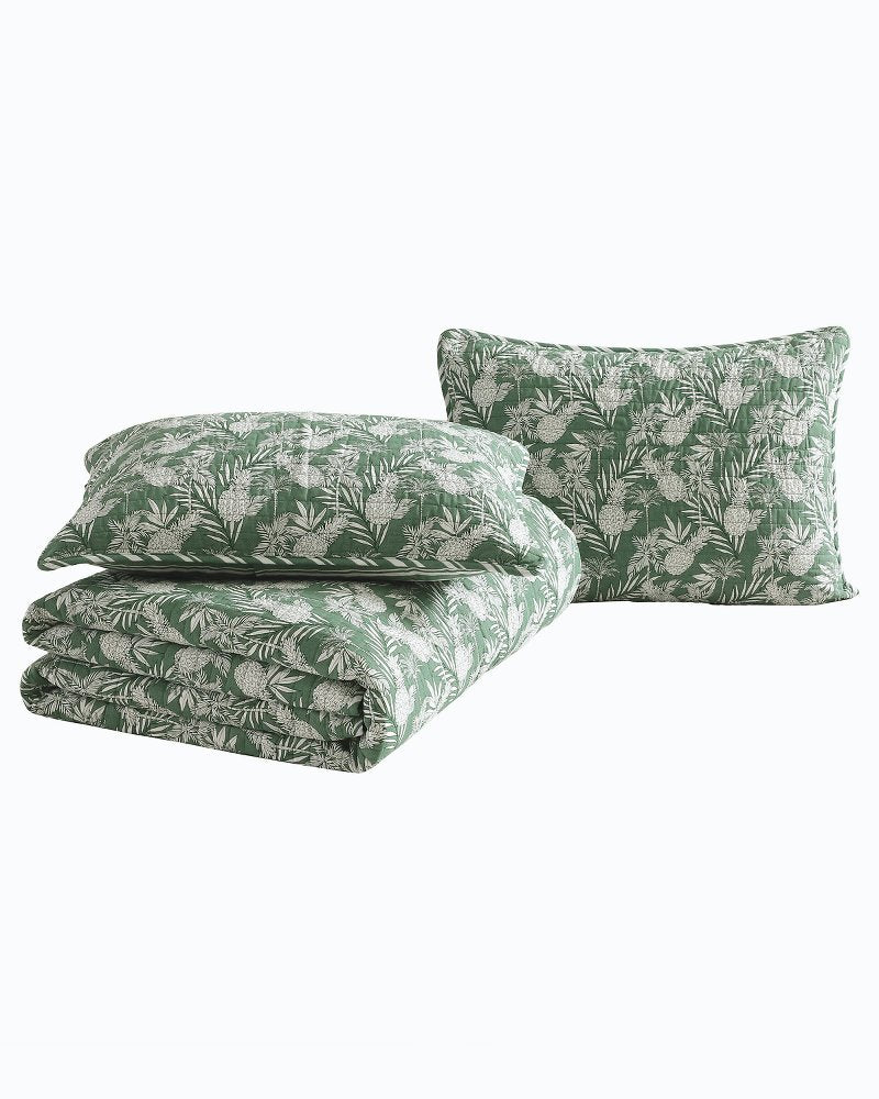 Pineapple Venture 3-Piece King Quilt Set - Tommy Bahama Beach & Home