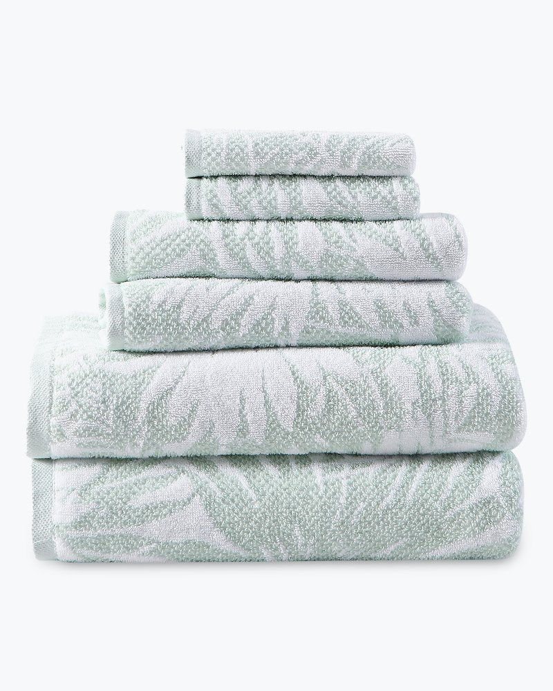 Lago Palm 6-Piece Towel Set - Tommy Bahama Beach & Home