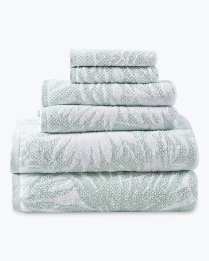 Lago Palm 6-Piece Towel Set - Tommy Bahama Beach & Home